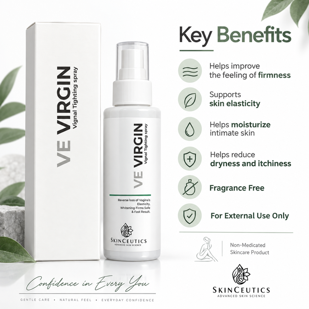 Vagina Tightening Spray - VE VIRGIN botanical intimate care spray, external use only