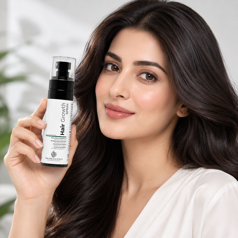 SkinCeutics Hair Growth Spray bottle - day-use anti hair fall mist
